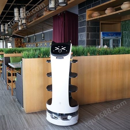 送菜机器人 配送机器人 普渡机器人 餐饮机器人
