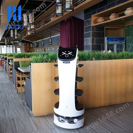 深圳迎宾机器人 普渡机器人 酒店配送机器人 办公室配送机器人