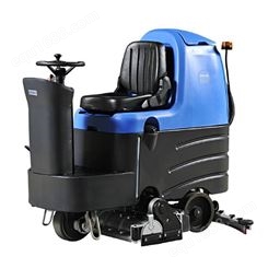 电动驾驶式洗地机 商用洗地机 容恩R125BTR80 候车厅擦地机