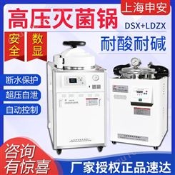 上海申安LDZX系列压力蒸汽灭菌器 立式实验室用高压灭菌锅