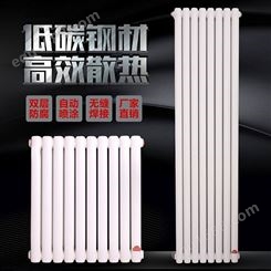 加工定做     钢制二柱散热器      柱式暖气片     5025钢柱暖气片     内防腐散热器