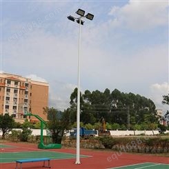 篮球场灯杆安装费用 优格安装灯杆便宜