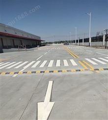 天津热熔道路划线报价 物流园学校划线 黄色道路划线施工承接工程